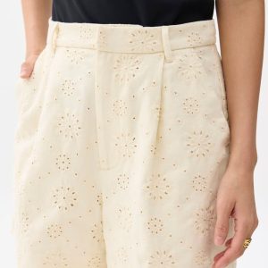 High Waist Tailored Shorts